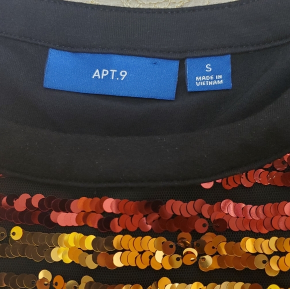 Apt. 9 Sequined Tank Top - Picture 6 of 8